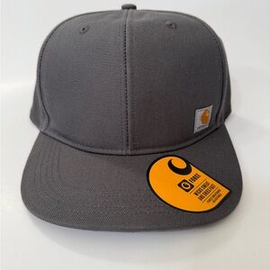 Carhartt Black and Gray Snapback Cap